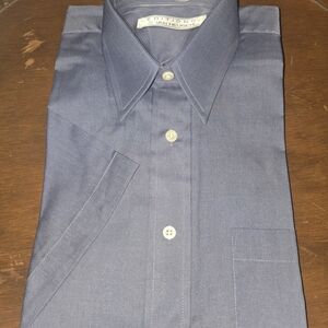 Van Heusen Men's Dress Shirt - Dark Blue